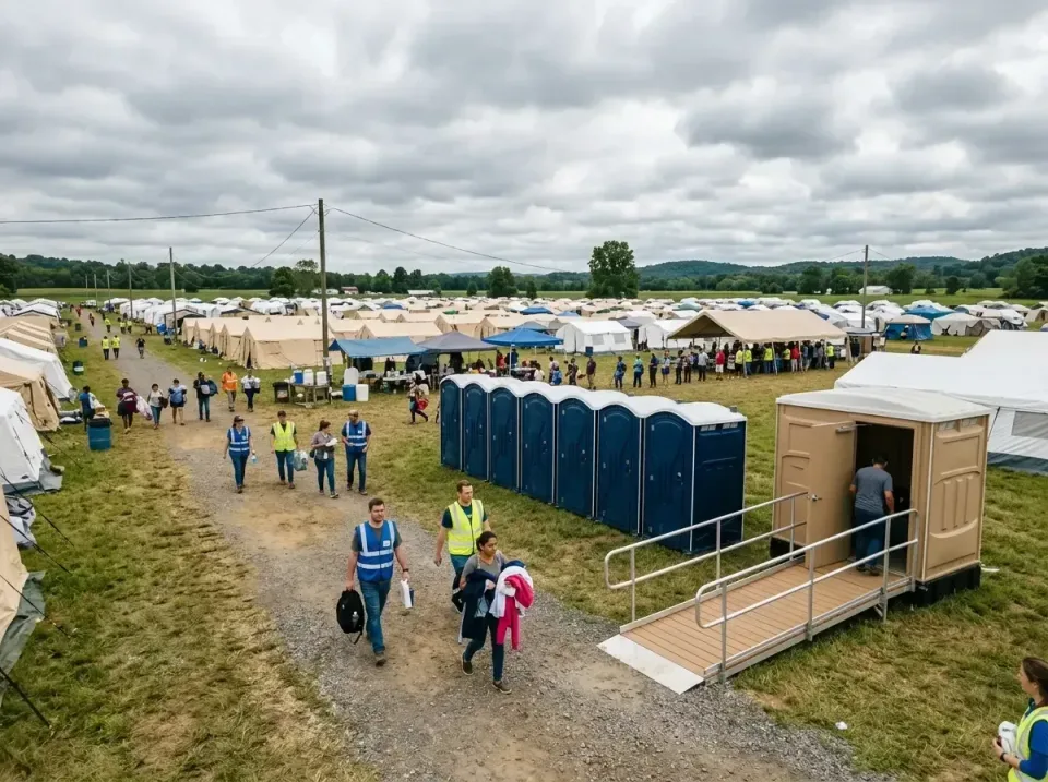 disaster-relief-camp-restrooms-010 — frequently asked questions, Dumpster & Portable Bathrooms Rental in Foothill Farms, CA